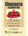 Chococru Noir Cranberries Bio