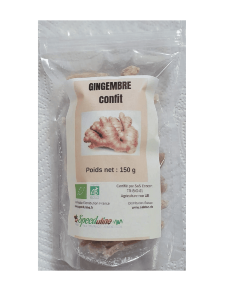 Gingembre confit Bio