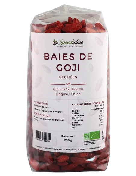 Goji bio 500 g origine Qinghaï (Tibet) - Le fruit de la longévité